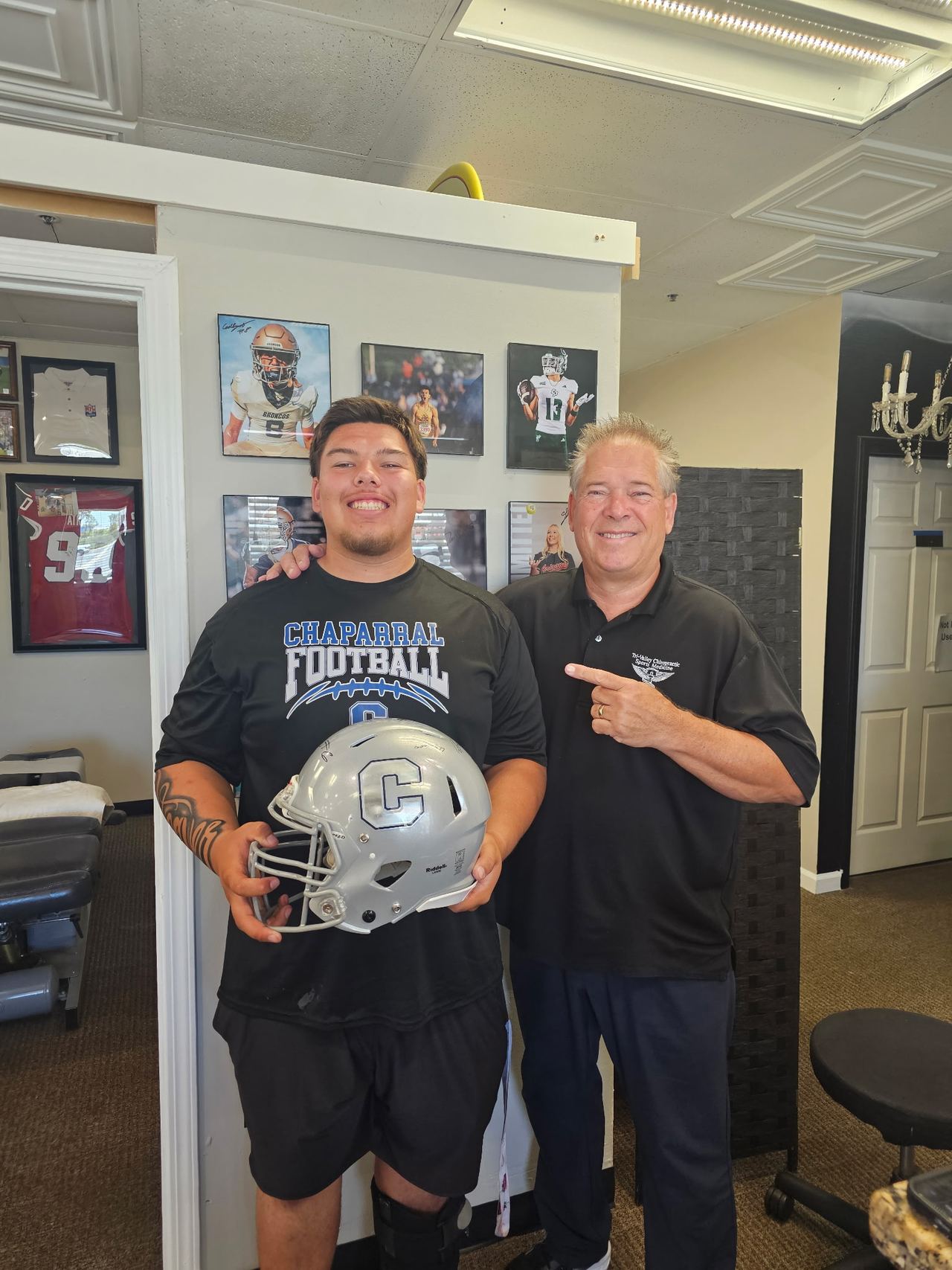 Tri Valley Chiropractic athletes and interns in Temecula