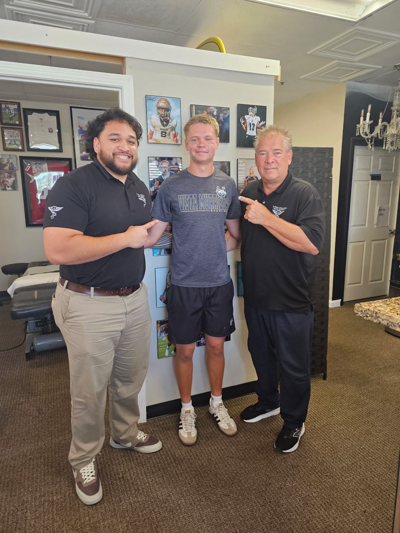 Tri Valley Chiropractic athletes and interns in Temecula