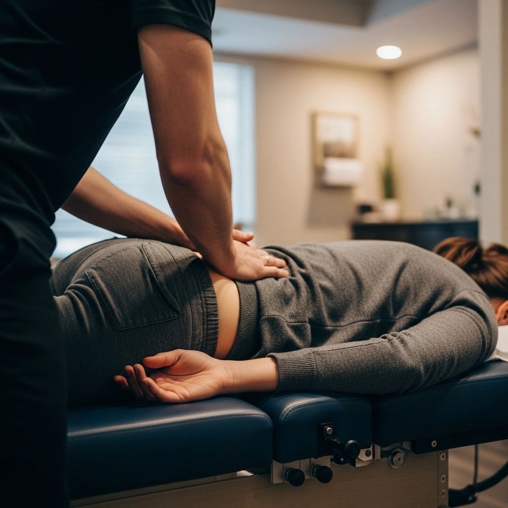 Chiropractic adjustment